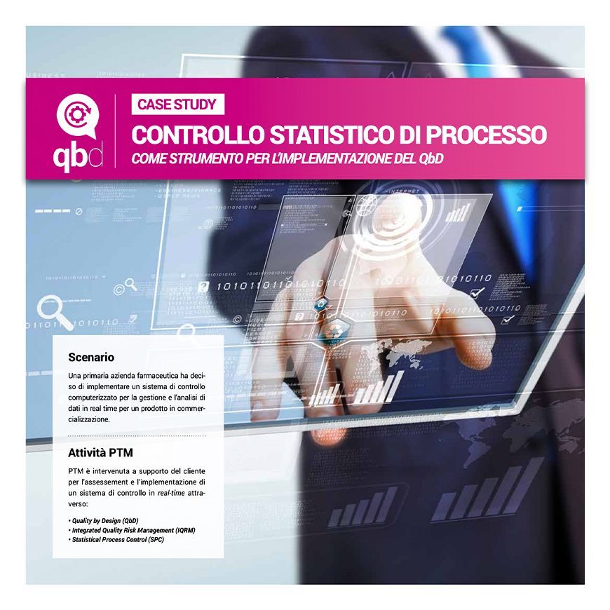 Controllo statistico di processo come strumento per l'implementazione del Quality by Design