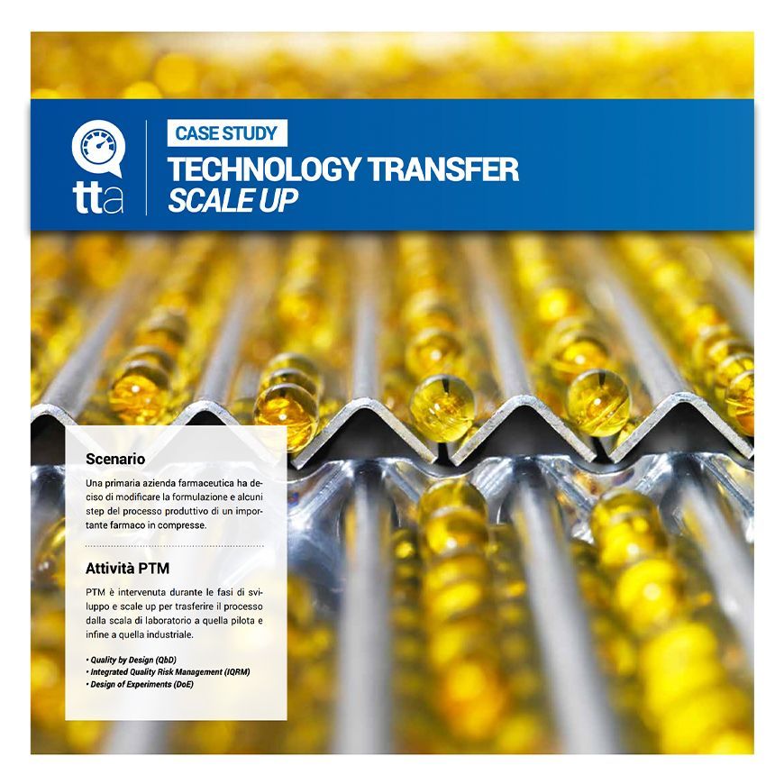 Technology transfer Scale-Up